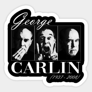 George Carlin Sticker